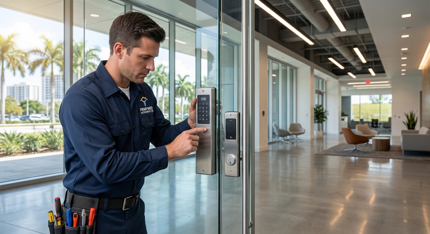 Commercial locksmith and security solutions in Broward County
